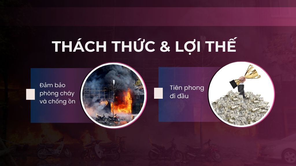Khó khăn thi công musicbox, khoản đầu tư nào lớn nhất